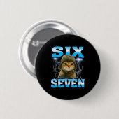 Grappige spreuk 67 Katten Buikpijn Overlevende Kat Ronde Button 5,7 Cm (Voorkant /achterkant)