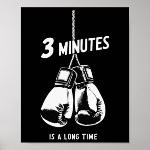 Grappige spreuk Boksen Kickboksen Boksliefhebber B Poster