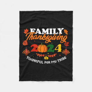 Grappige Spreuk Citaat Cadeau Familie Thanksgiving Fleece Deken
