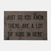 Grappige Spreuk Deurmat (Voorkant)