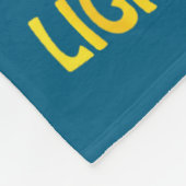 Grappige spreuk Hanukkah Tuah Licht Dat Ding Ontwe Fleece Deken (Hoek)