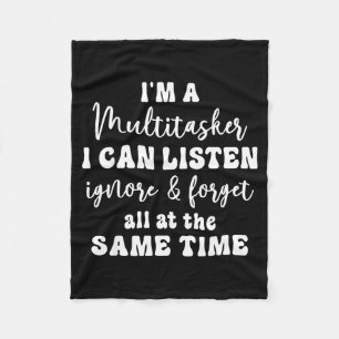 Grappige Spreuk Humoristische Multitask Grappige S Fleece Deken