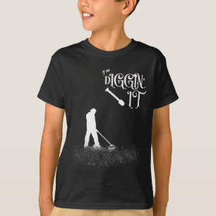 Grappige spreuk Ik Graaf Ernaar - Metaaldetector, T-shirt