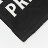 Grappige Spreuk Mannen Grappige Quote Vrouwen Sarc Fleece Deken (Hoek)