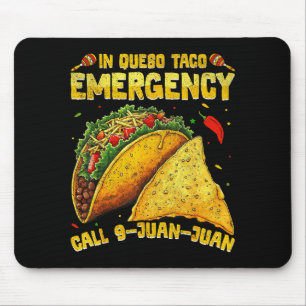 Grappige spreuk meme cinco de mayo Mexicaanse taco Muismat