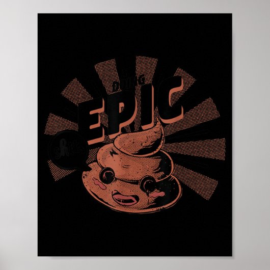 Grappige spreuk Motivational Inspirational Quote D Poster (Voorkant)