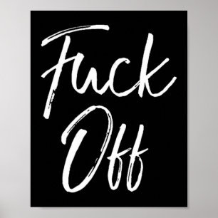 Grappige spreuk Sarcastische quote Eenzame grap ca Poster
