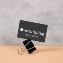 Grappige Spreuk Specialist in Overdenken