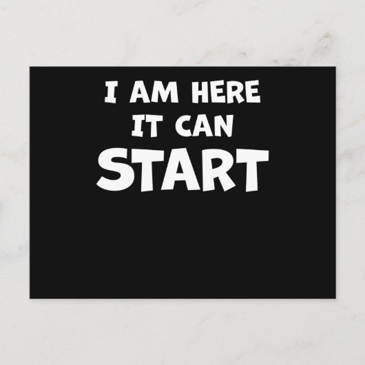 Grappige Spreuk Stoute Pret Sarkasme Ironie Grapje Briefkaart (Voorkant)