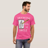 Grappige Spreuk Tekenaar T-shirt (Voorkant volledig)