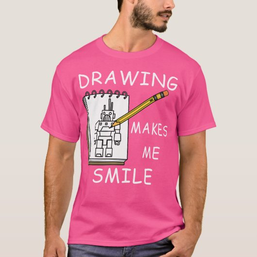 Grappige Spreuk Tekenaar T-shirt (Voorkant)