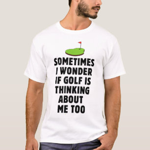 Grappige spreuk voor golf vader Vaderdag T-shirt