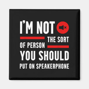 Grappige Spreuken Quotes Telefoon Grafisch Sarcast Magneet