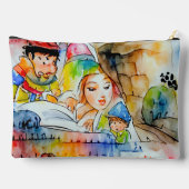 Grappige sprookjesachtige illustratie etui (Achterkant)