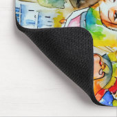 Grappige sprookjesachtige illustratie muismat (Hoek)