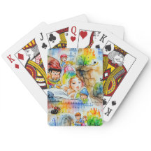 Grappige sprookjesachtige illustratie