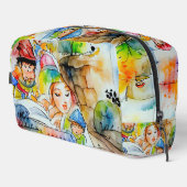Grappige sprookjesachtige illustratie toilettasje (Rechterhoek)