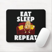 Grappige Spud Life Aardappel Lover Vegetarische Co Muismat (Met muis)