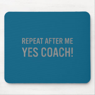 Grappige Srts Coach Zeggen Muismat