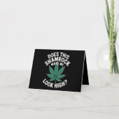 Grappige St. Patrick-feest voor jongens Grote Para Kaart (Voorkant)