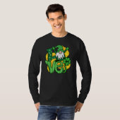Grappige St Patrick S Day 2022 Gnome Liefde T-shirt (Voorkant volledig)