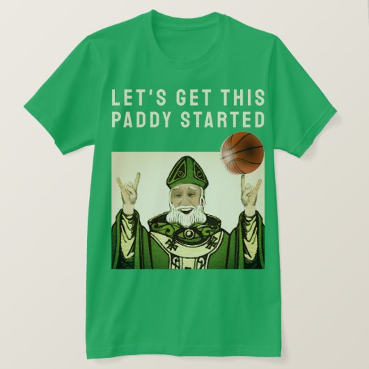 Grappige St. Patrick T-shirt (Design voorkant)