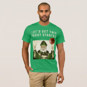Grappige St. Patrick T-shirt (Voorkant volledig)