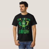 Grappige St. Patrick's Dag 2026 – Six Seven 67 Bru T-shirt (Voorkant volledig)