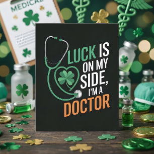 Grappige St. Patrick's Dag Dokterkaart Feestdagenkaart