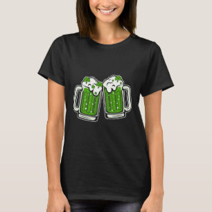 Grappige St. Patrick's Dag Drinkende Ierse Klaver T-shirt