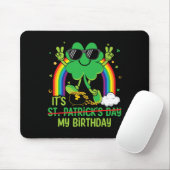 Grappige St. Patrick's Dag Het Is Mijn Verjaardag Muismat (Met muis)