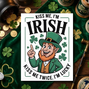 Grappige St. Patrick's Dag Kaart voor Hem
