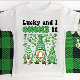 Grappige St. Patrick's dag kabouters gelukkig char T-shirt