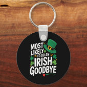 Grappige st. patrick's dag meest waarschijnlijk ee sleutelhanger (Voorkant)