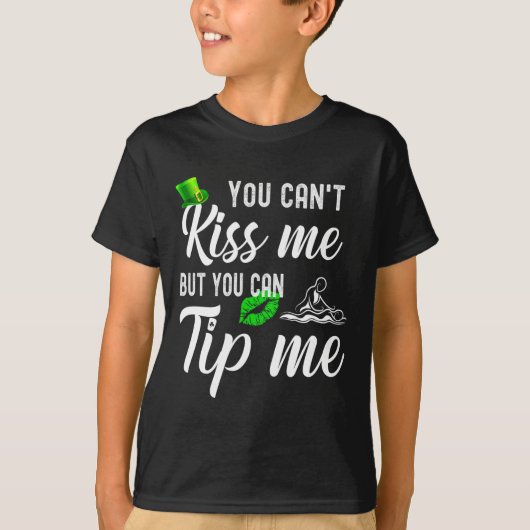 Grappige St. Patrick's Dag T-shirt Magiër Therapeu (Voorkant)
