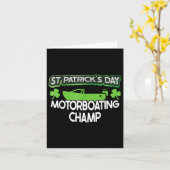 Grappige St Patricks Dag Volwassen Humor Voor Mann Kaart (Gele Bloem)