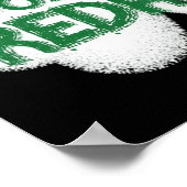  Grappige St. Patrick's Day "Dibs op de roodharige Poster (Hoek)