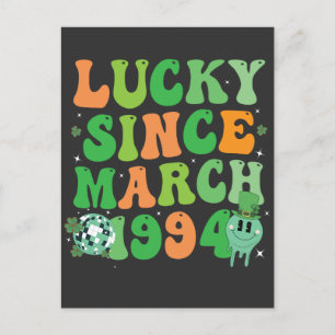 Grappige St. Patrick's Day Gelukkig Sinds Maart 19 Uitnodiging Briefkaart