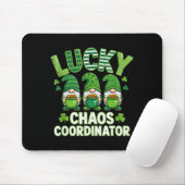 Grappige St. Patrick's Day gelukschaoscoördinator  Muismat (Met muis)