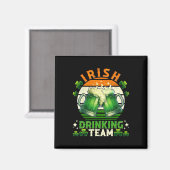 Grappige St. Patrick's Day Ierse Bierdrinkende Tea Magneet (Voorkant / Achterkant)