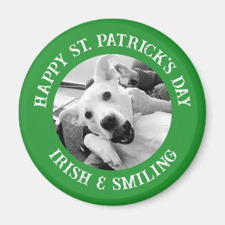 Grappige St. Patrick's Day Ierse en lachende hond Magneet