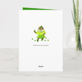 Grappige St. Patrick's Day Kaart (Achterkant)