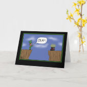 Grappige St Patricks Day Kaart: zo dichtbij Kaart (Gele Bloem)