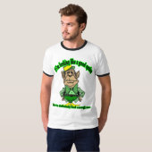 Grappige St. Patrick's Day Kabouter Opties T-shirt (Voorkant volledig)