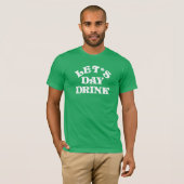 Grappige St Patricks Day Kiss Me I'm Lucky Group T-shirt (Voorkant volledig)