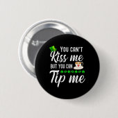 Grappige St Patrick's Day Koffieserveertips Ronde Button 5,7 Cm (Voorkant /achterkant)