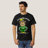 Grappige St. Patrick's Day Leprechaun T-shirt (Voorkant volledig)