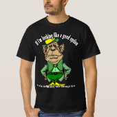 Grappige St. Patrick's Day Leprechaun T-shirt (Voorkant)