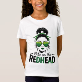 Grappige St. Patrick's Day Love - Dibs op de roodh T-shirt