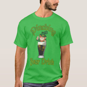 Grappige St Patrick's Day Pinching T-shirt